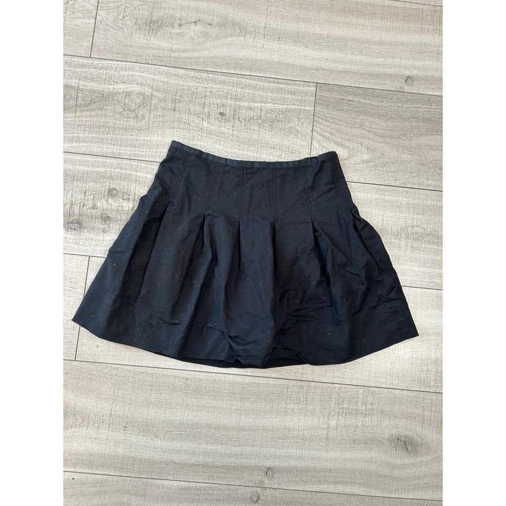 GAP Black Pleated Mini Skirt Size 14 Preppy Y2K Schoolgirl